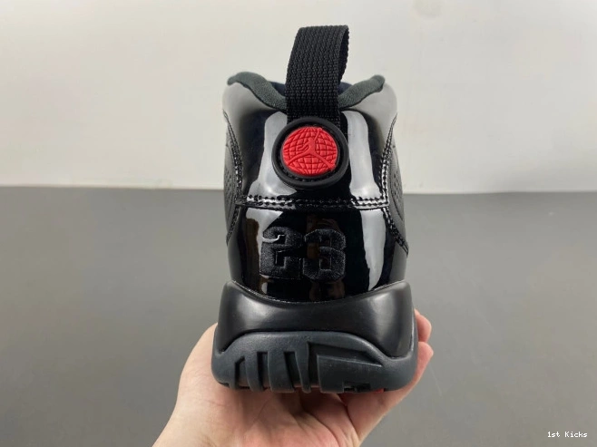 1st Kicks Jordan Patent 302370-014 Air Retro Bred 9 0812